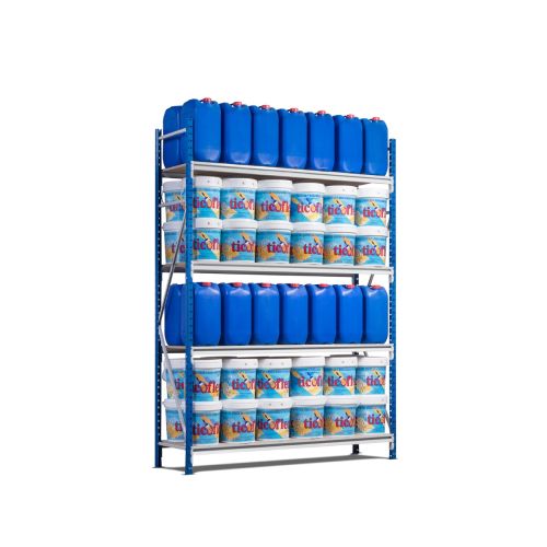 Estante Metálica com Tampos Aglomerado - RackPRO