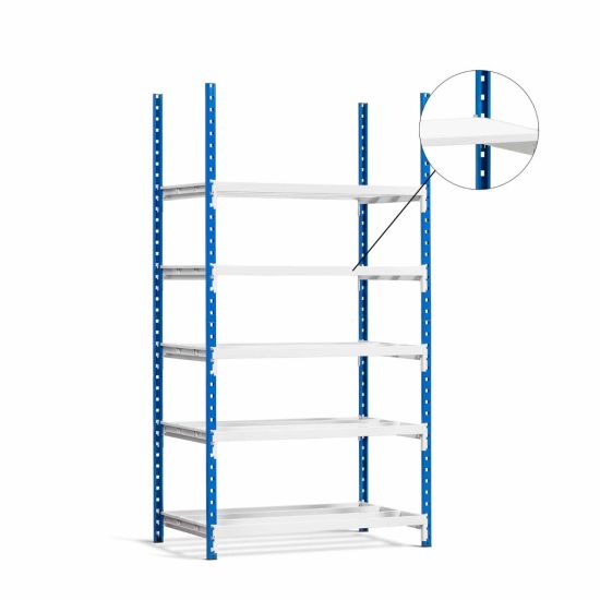 Estante Metálica com Tampos Polipropileno - MidRack