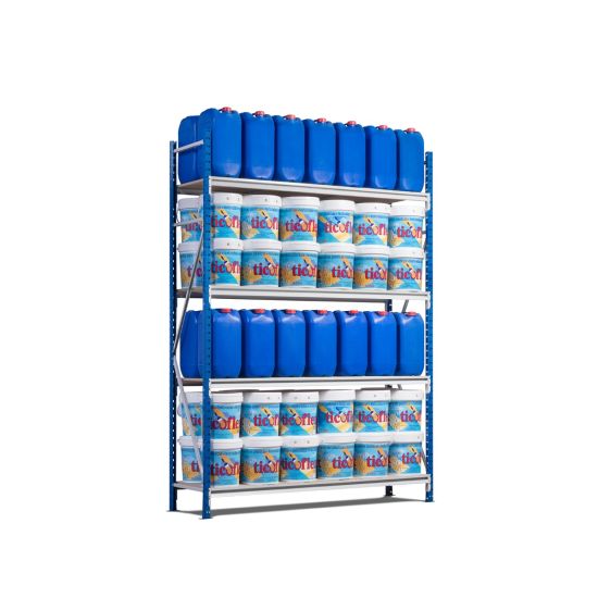 Estante Metálica com Tampos Aglomerado - RackPRO